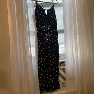 Topshop polka dot jumpsuit size 4